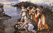 RAFFAELLO Sanzio Moses Saved from the Water oil